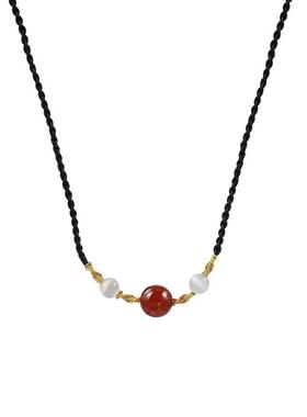 仿玛瑙男女项链锁骨链手