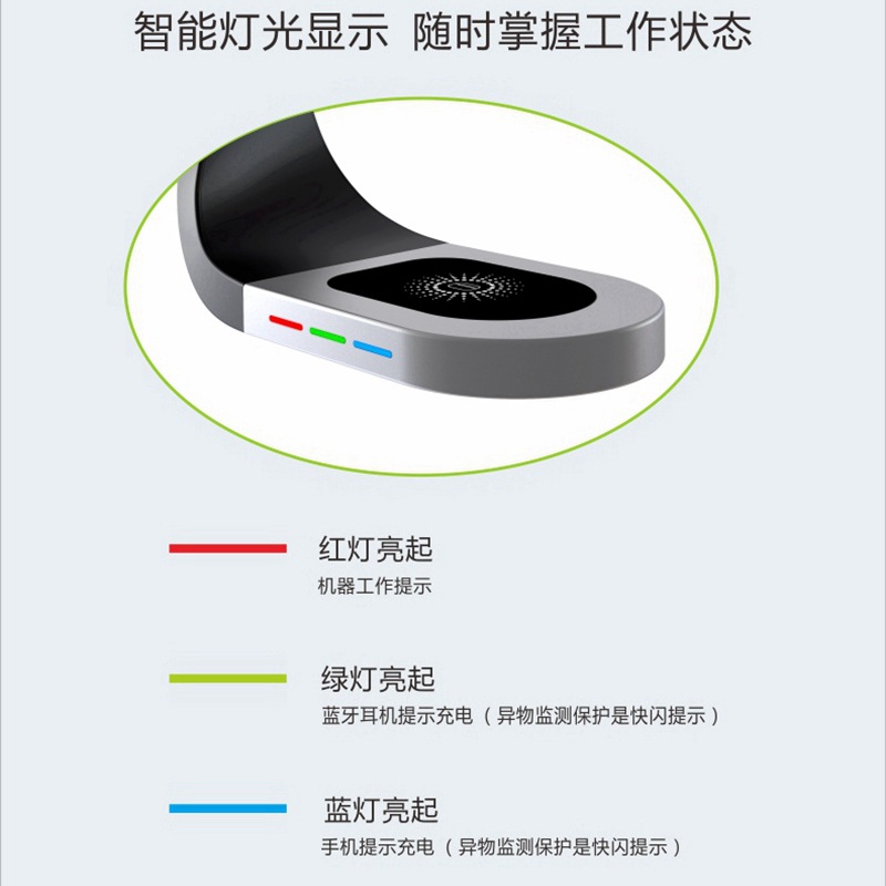 magsafe磁吸快充手机支架适用苹果iPhone12及以上 iwatch AirPod三合一无线充电器