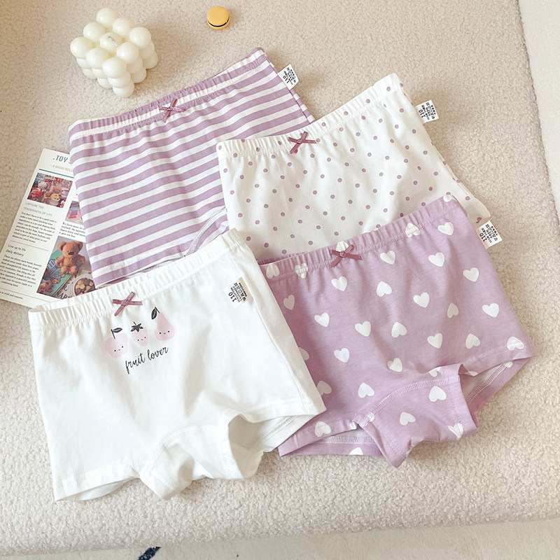 女童内裤纯棉宝宝四角裤小中大儿童女孩短裤舒适不夹屁屁透气裤衩,淘宝优惠券,粉丝福利购,淘宝优惠卷