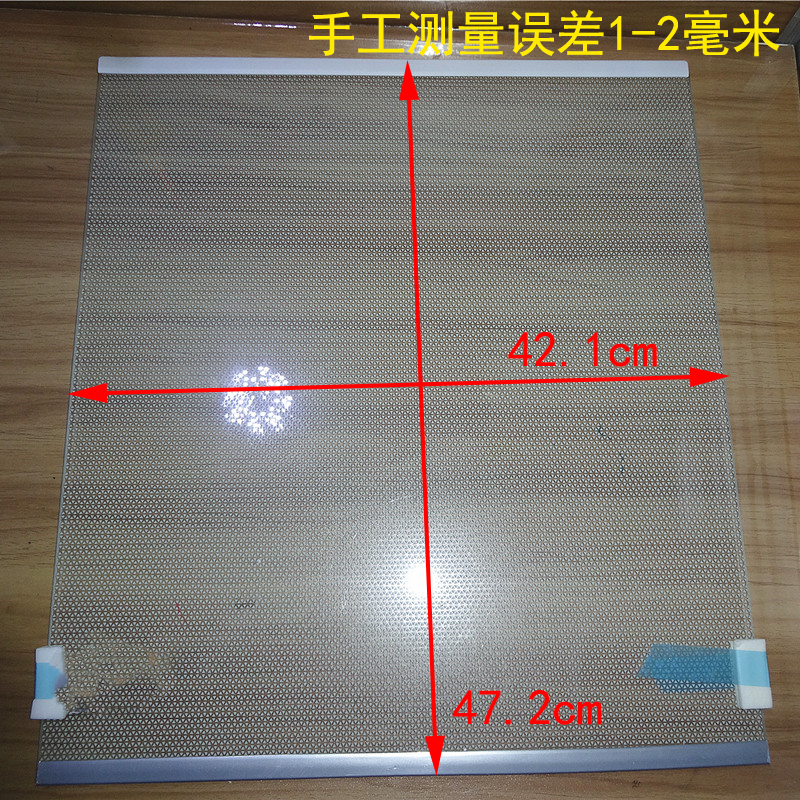 适用海尔冰箱专用隔板搁物架BCD-537WDPR钢化玻璃隔层BCD-510WD配-图3