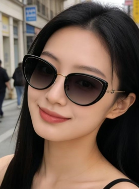 猫眼尼龙偏光防紫外线太阳镜女