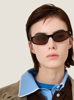 谬家猫眼防紫外线韩版小框太阳镜