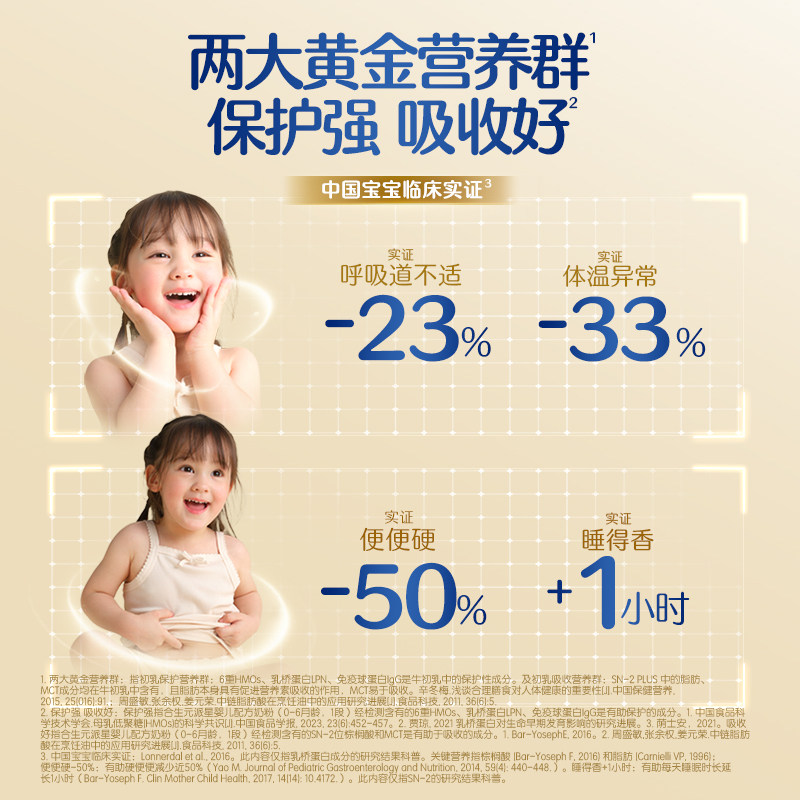 【线下同款】合生元派星新国标婴儿配方牛奶粉1段700g1/4/6罐装