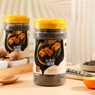 南北富核桃黑芝麻粉500g+菁活水330ml*2