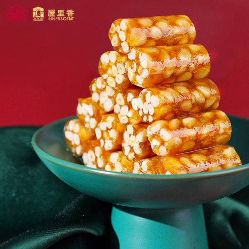 屋里香特松条松仁糖上海传统怀旧特产松子糖果东北松仁休闲零食品 - 图0