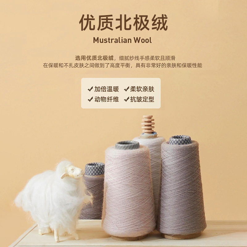 李宁针织帽男冬季加厚加绒帽子防风保暖情侣休闲时尚运动毛线帽女 - 图3