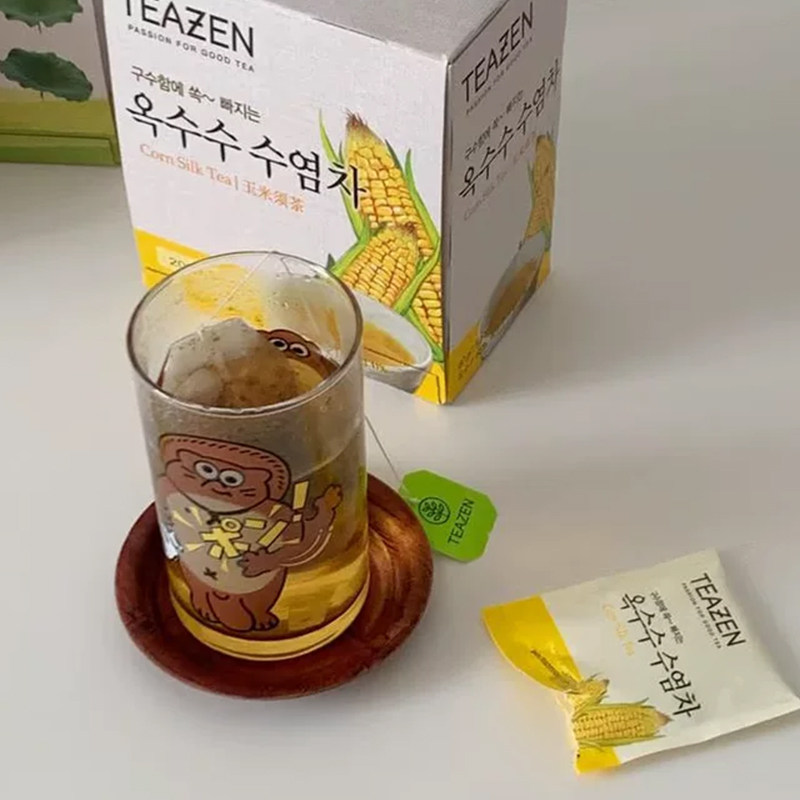 【开市客同款】韩国进口茶美安玉米须茶牛蒡茶袋泡茶热饮冲泡饮品,淘宝优惠券,粉丝福利购,淘宝优惠卷
