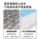 Mousse double-layer anti-mite natural latex mattress