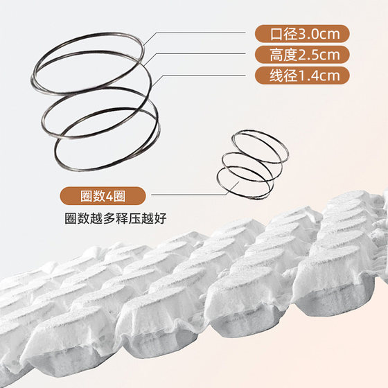 Mattress spring thin mattress student dormitory famous brand natural latex mattress home tatami