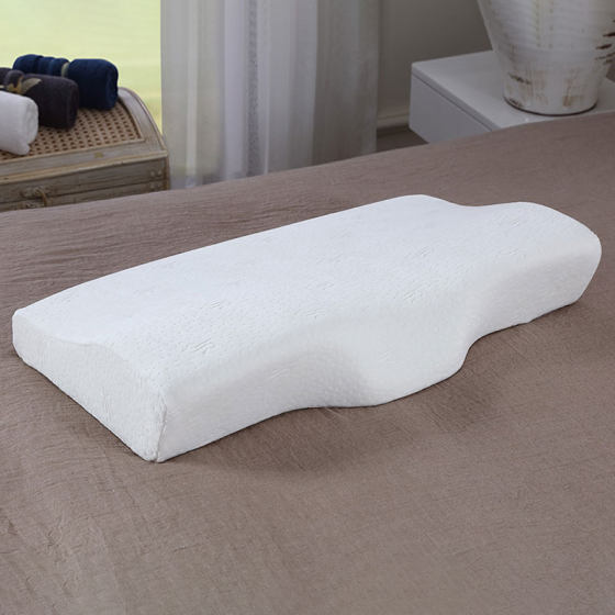 Slow rebound zero pressure single memory pillow