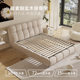 Mousse official flagship store genuine leather bed simple