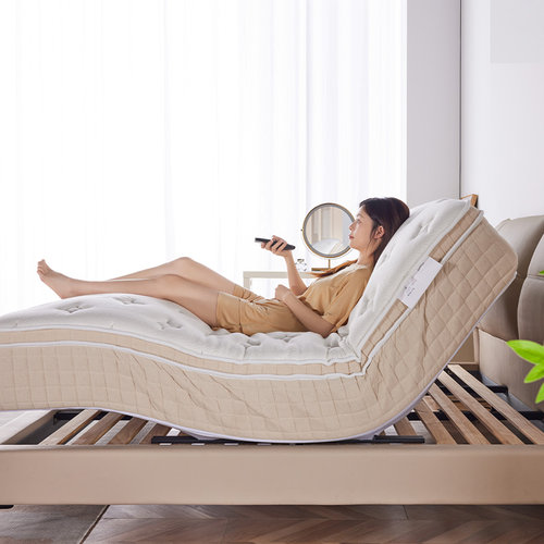 慕思官方旗舰店一体式多功能电动智能悬浮床垫慕斯零重力双人床垫-图2