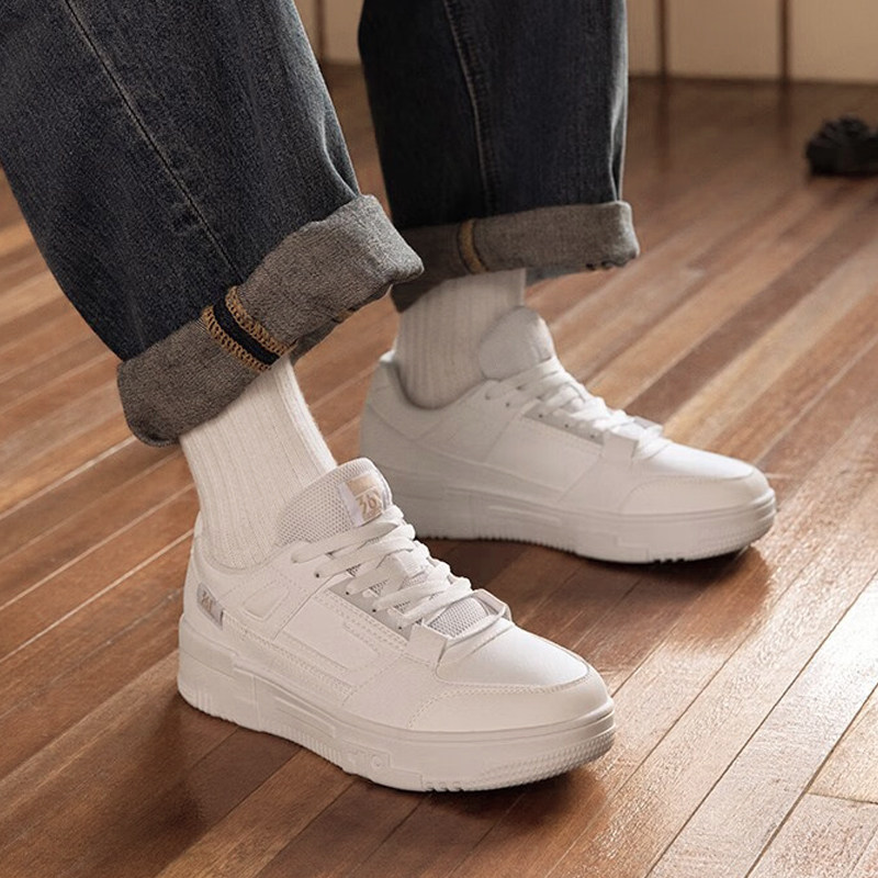 361板鞋男款春季新款空军一号男小白鞋低帮运动鞋白色休闲鞋百搭,淘宝优惠券,粉丝福利购,淘宝优惠卷