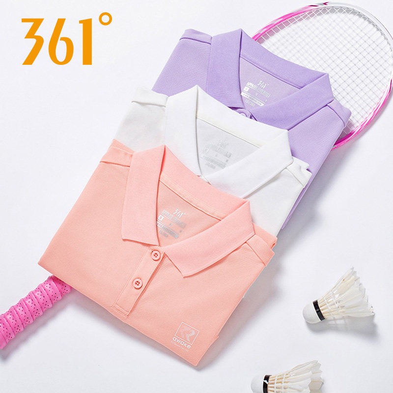 361运动2023夏季新款361度polo衫 361度善客运动POLO衫