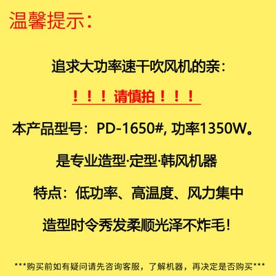 韩国造型吹风机理发店专用学生宿舍家用静音速干小功率负离子风筒 - 图3