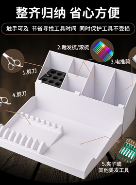 美发工具收纳盒剪刀防滑高档