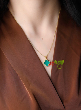 与蓝色大海的传说纯银天河石大牌