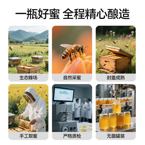 藏蜜 高原纯净天然原装野生格桑花蜜250g礼盒款0蔗糖蜂蜜送礼长辈 - 图1