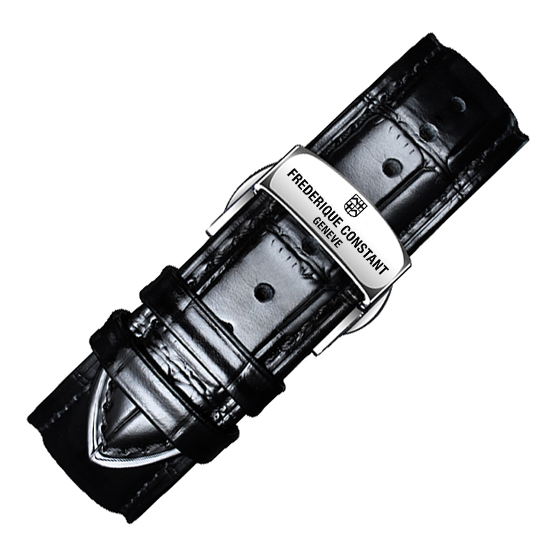 康斯登表带真皮男女士蝴蝶扣表链百年典雅FC303 FC315 285 20mm,淘宝优惠券,粉丝福利购,淘宝优惠卷