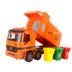 Thành phố dọn rác xe tải đồ chơi vệ sinh quét trẻ em quán tính kỹ thuật xe quá khổ mô hình xe nhỏ cậu bé - Đồ chơi điều khiển từ xa hoạt hình búp bê Đồ chơi điều khiển từ xa
