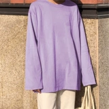 Лонгслив, приятная телу осенняя футболка, брендовое термобелье, свободный крой, 2022