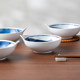 Minoyaki Japanese imported bird beak bowl 2 pieces Japanese high-end ceramic round bowl Dining sauce dish Household tableware