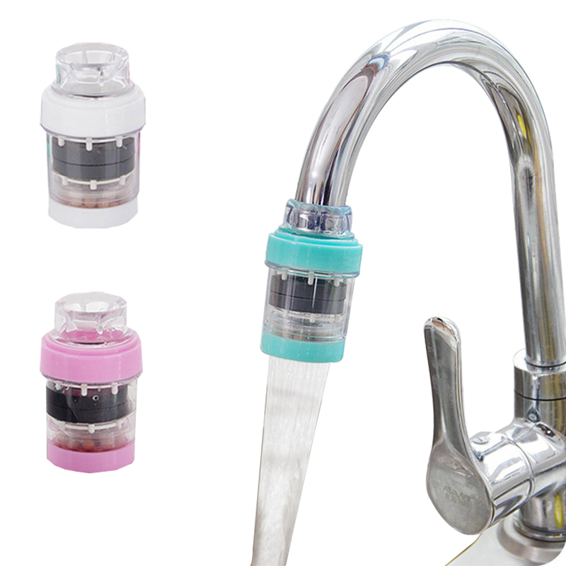 麦饭石滤水器磁化防溅花洒家用厨房水龙头自来水除沙净水过滤器