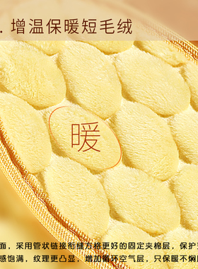 软底舒适加绒加厚冬季防寒棉鞋垫