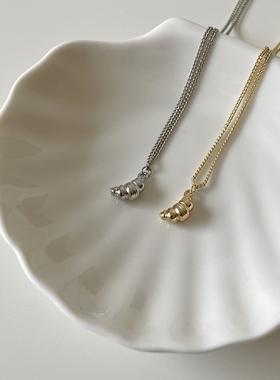 可爱食物项链耳环面包牛角包欧包芝士碱水结甜甜圈华夫饼套装