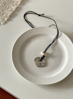 fever同款秋冬手工毛衣链吊坠小众时尚高级感长款百搭项链饰品