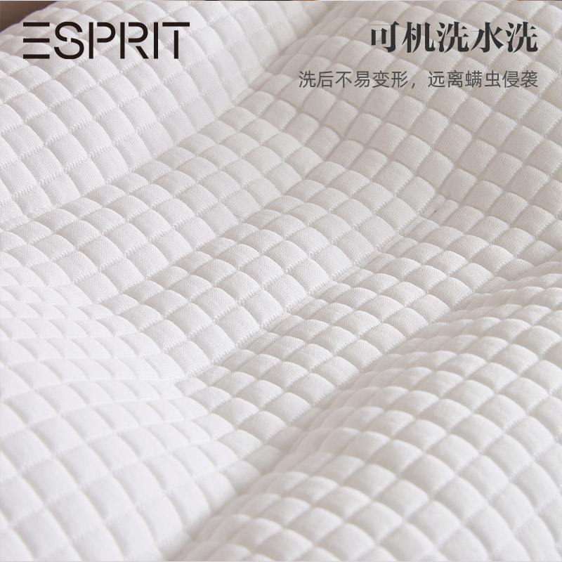 ESPRIT枕头记忆单人家用枕芯双人睡觉软管枕头芯护颈舒压软管枕-图2