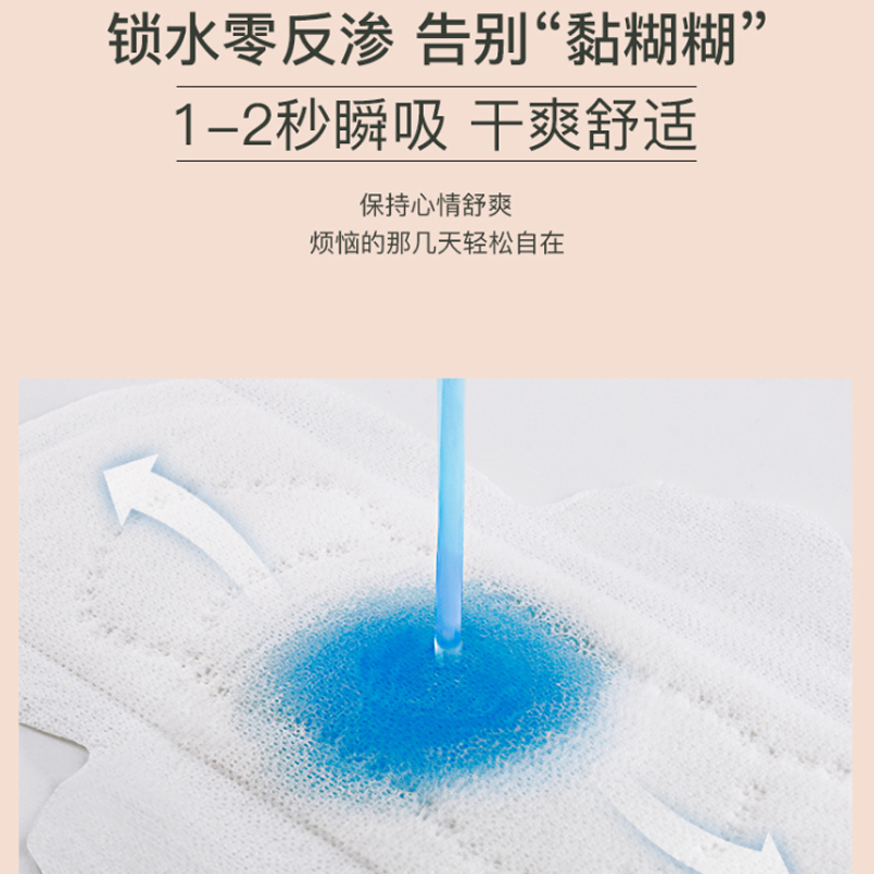 恩芝韩国进口纯棉日用卫生巾超薄夜用组合姨妈薄款巾整箱旗舰正品 - 图2