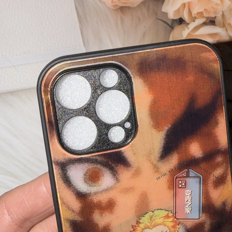 炼狱杏寿郎3D光栅变图手机壳鬼灭之刃炎柱苹果硅胶手机保护壳,淘宝优惠券,粉丝福利购,淘宝优惠卷