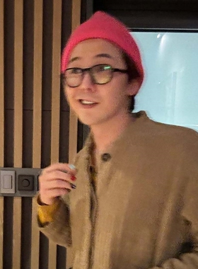 GD权志龙INS同款猫耳朵针织帽棉线男女秋冬保暖冷帽帽子系带头巾