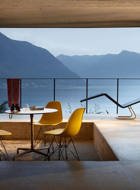瑞士Vitra 伊姆斯椅子 塑料 灰色系Eames Plastic DSR创意设计