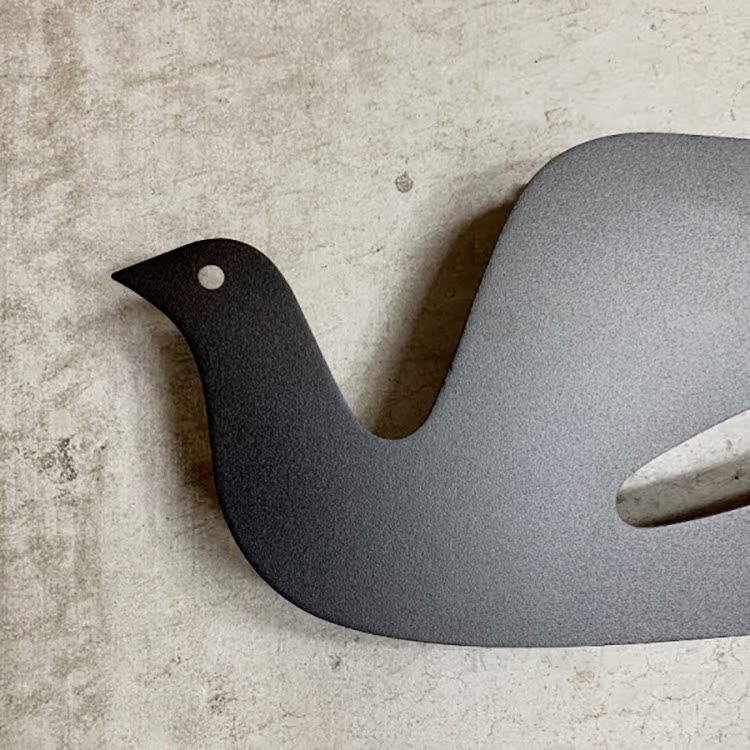 瑞士Vitra 鸽子壁饰 Metal Wall Relief Dove创意设计进口欧式 - 图0