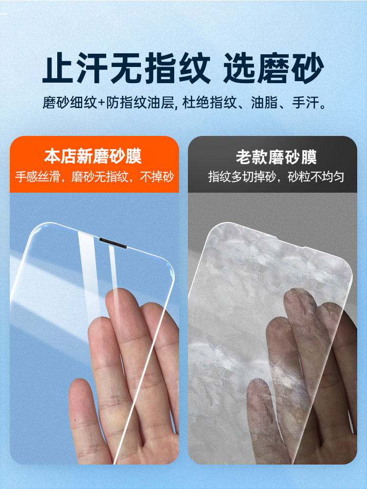 适用苹果13磨砂钢化膜iphone14promax新款防窥膜14pro手机12por全屏防窥pormax电竞游戏Plus防指纹pm保护贴膜