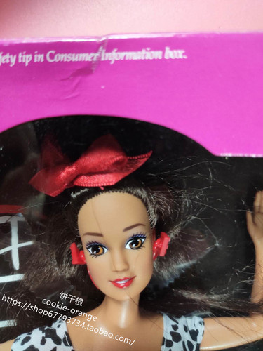 发 Barbie Spots n Dots Teresa 1993 斑点狗芭比娃娃 - 图0