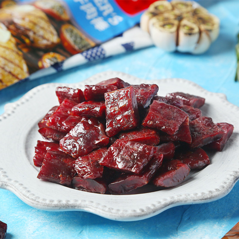 母亲牛肉棒牛肉粒72g*烤制牛肉干 淘味客食品牛肉类