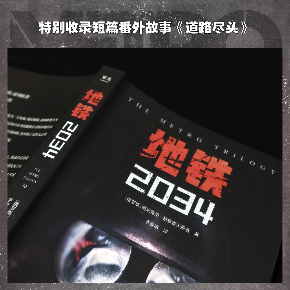 地铁2034 德米特里·格鲁霍夫斯基 陈恒哲译 科幻小说 游戏大作原著 俄式废土小说 外国文学 果麦出品 - 图3