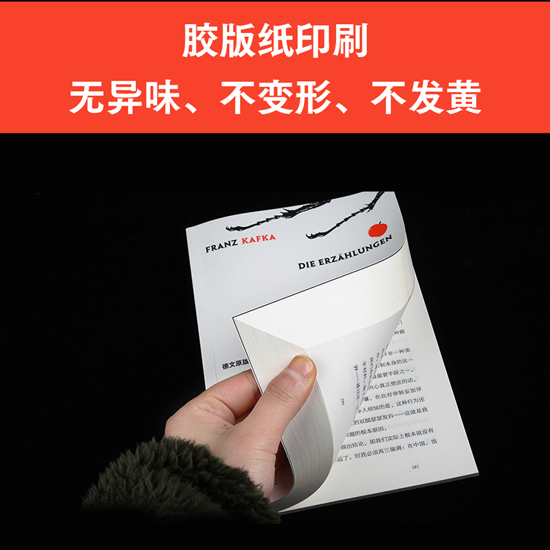 变形记:卡夫卡中短篇小说(全三册) 弗兰茨·卡夫卡 文泽尔德文直译 收录中短篇小说近80篇 外国文学 世界名著 果麦出品 - 图3