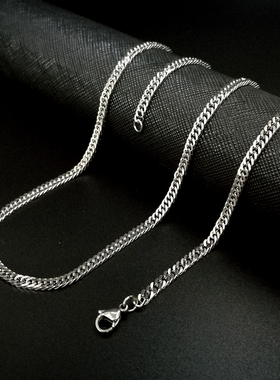 个性街头潮人学生不掉色锁骨链