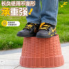 Electric vehicle basket imitation rattan basket
