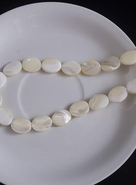 时尚巴洛克贝壳珠短项链 百搭不规则异型珠锁骨链 个性串珠配饰品