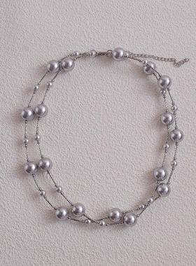 时尚大气毛衣链新款秋冬高档配饰