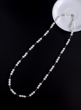 82CM单层贝壳珠长款项链