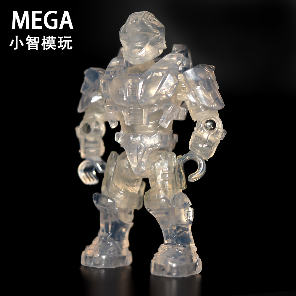 Mega bloks美家宝斯巴达士官长陆战队可动人仔 - 图1