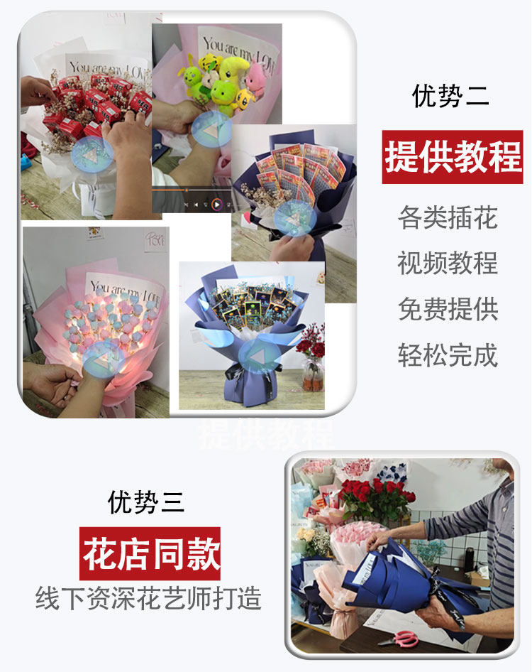 发财暴富红包花束半成品包装纸彩票材料diy生日礼物男生有钱花束