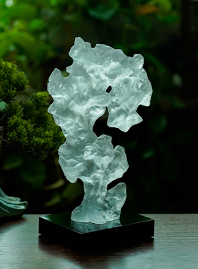 琉璃太湖石桌面摆放家用客厅装饰