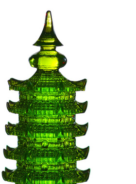 珍悦琉璃十三层文昌塔摆件